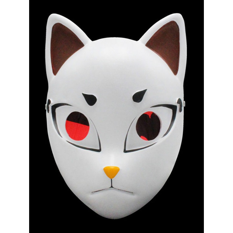 Demon Slayer: Kimetsu No Yaiba Cosplay Demon Slayer Corps Kisatsutai Fox Mask Halloween