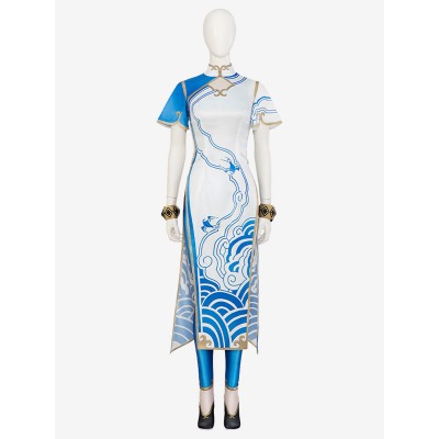 Street Fighter 6 Gioco Cosplay ChunLi intero Costumi Cosplay Carnevale Halloween