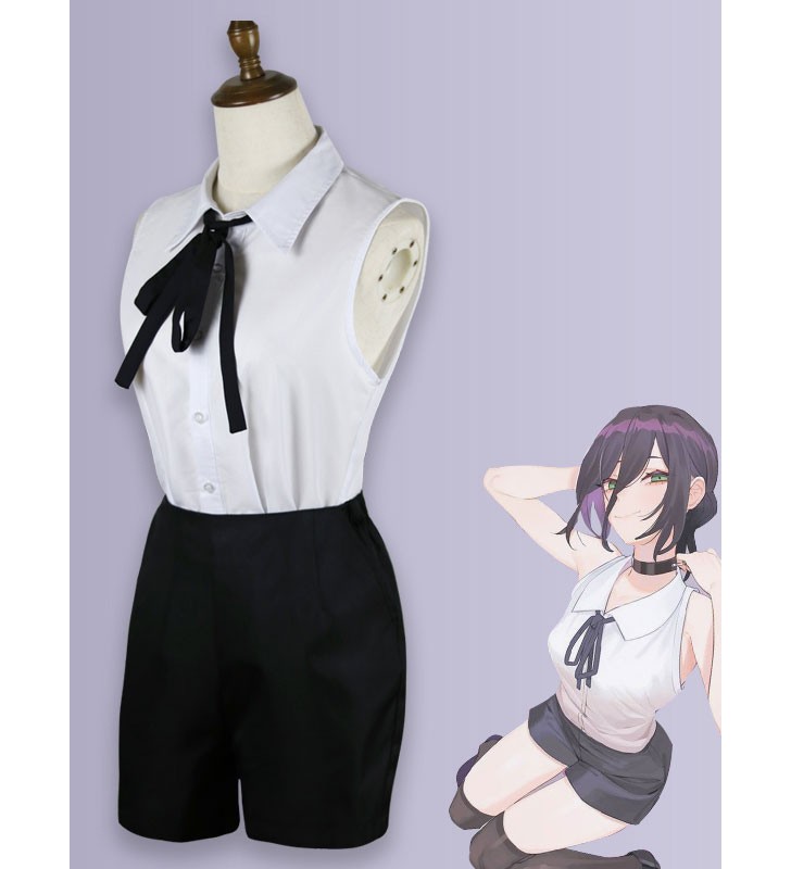di Chainsaw Man Reze Bomb Costume completo da cacciatore del diavolo Costumi Cosplay