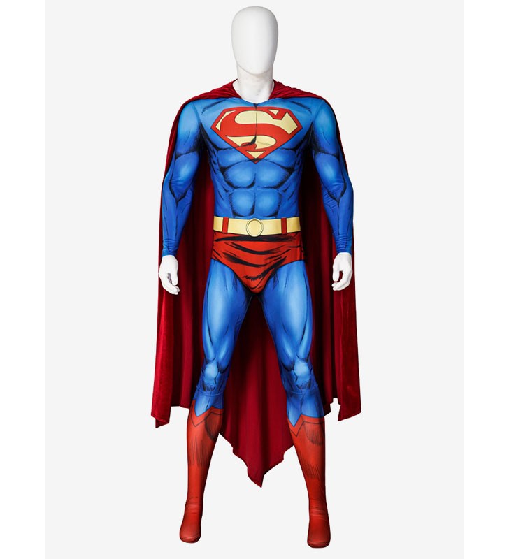 DC Comics Cosplay Superman Cosplay Suit Comic Vesion