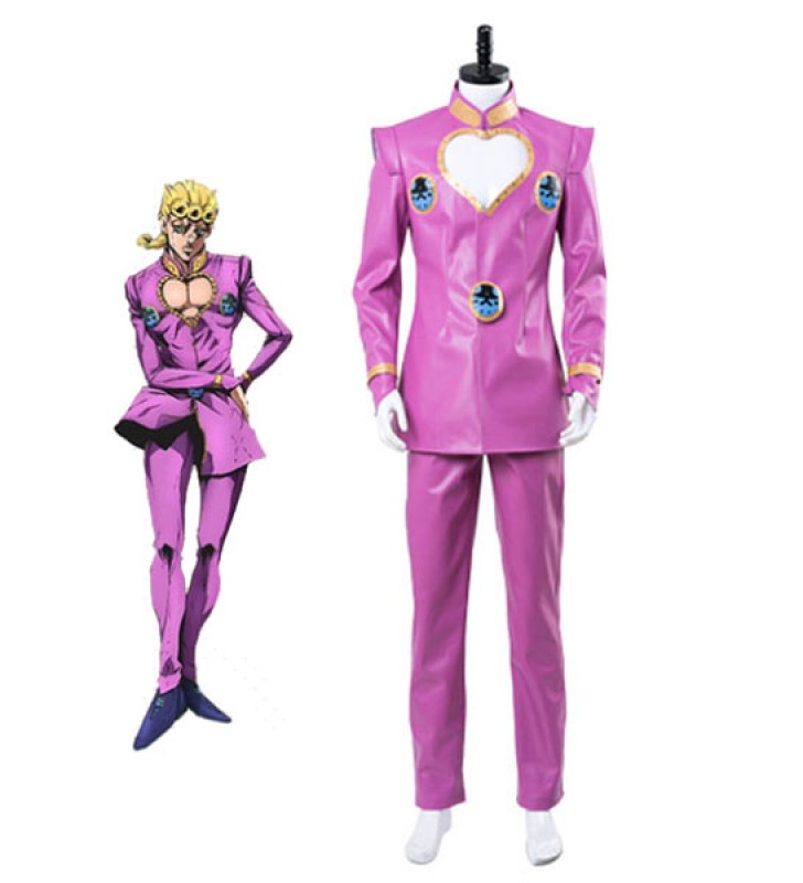 Costume Carnevale Jojo#39;s Bizarre Adventure Golden Wind Giorno Giovanna Costumi Cosplay Halloween