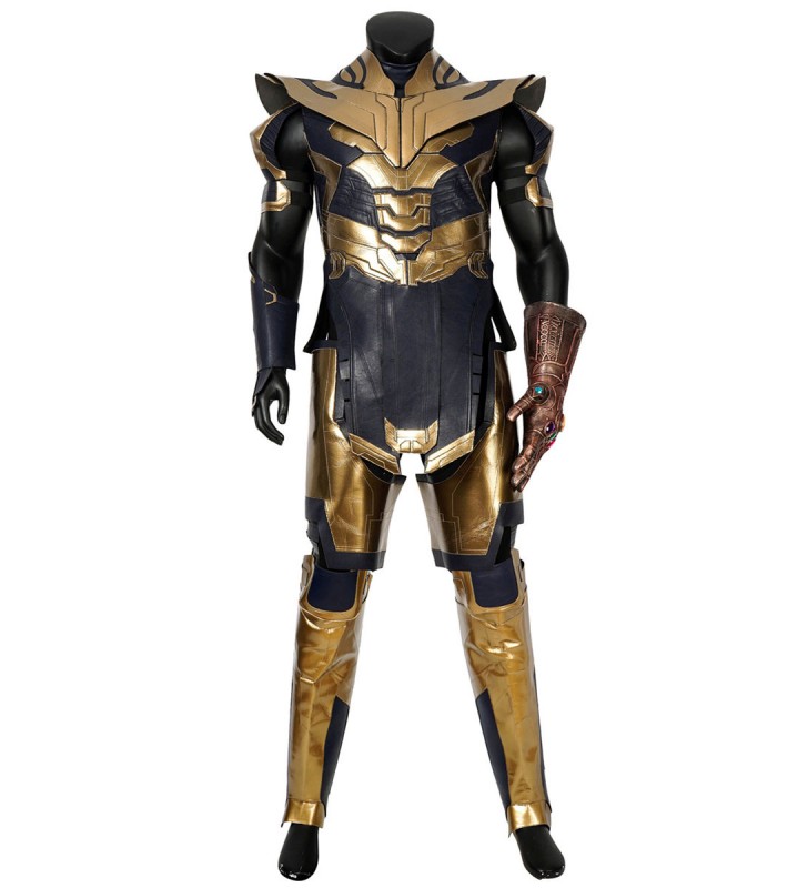 Marvel Comics The Avengers 4 Thanos in poliuretano Marvel Comics Costumi Cosplay Halloween