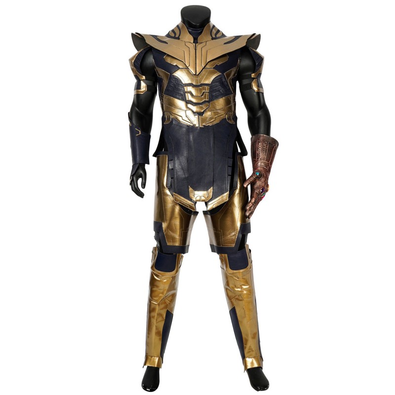 Marvel Comics The Avengers 4 Thanos in poliuretano Marvel Comics Costumi Cosplay Halloween