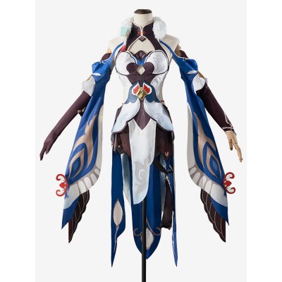 Honkai: Star Rail Game Cosplay Yukong Costumi cosplay interi con coda Carnevale Halloween
