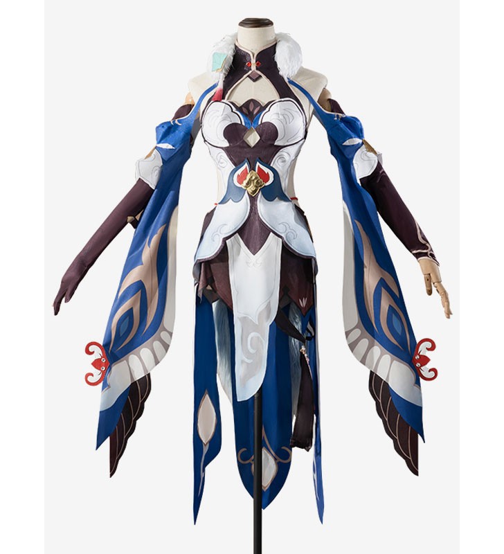 Honkai: Star Rail Game Cosplay Yukong Costumi cosplay interi con coda Carnevale Halloween