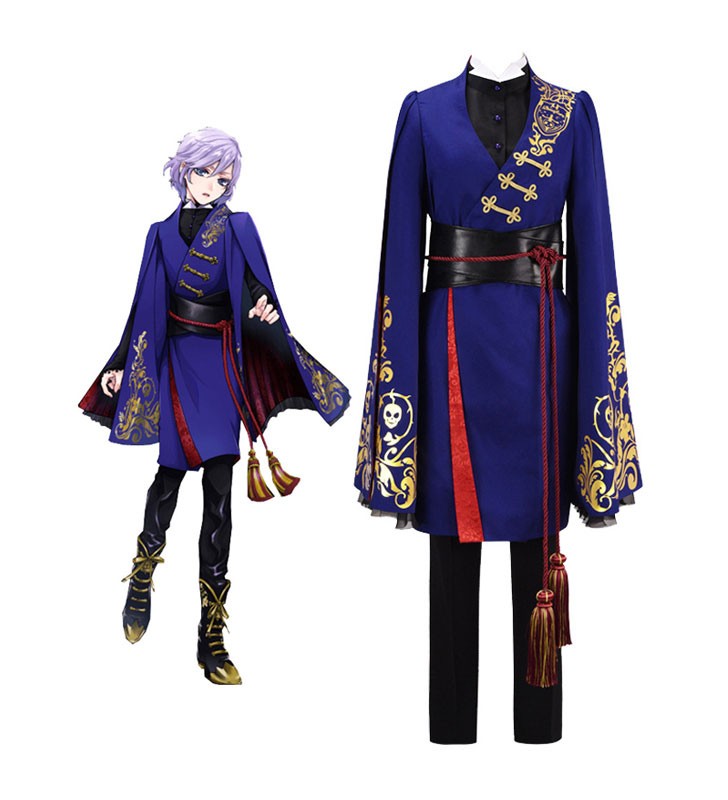 Disney Twisted Wonderland Pomefiore Epel Felmier Four Piece Outfit Costumi Cosplay Halloween