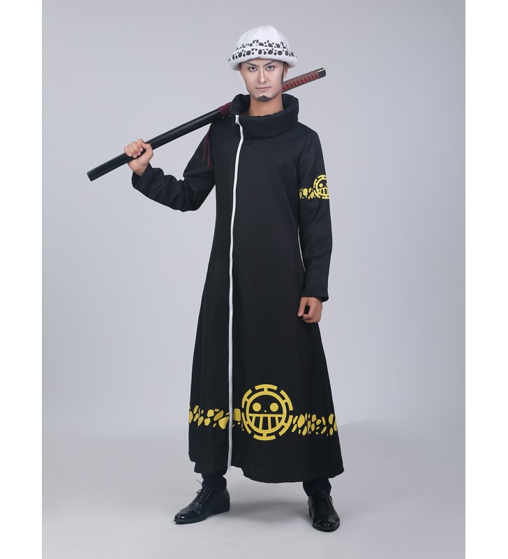 Costume Carnevale 2023 One Piece Trafalgar Law Costumi Cosplay Halloween