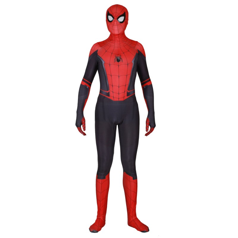 di Spider Man Far From Home in lycra spandex Costumi Cosplay Carnevale Halloween