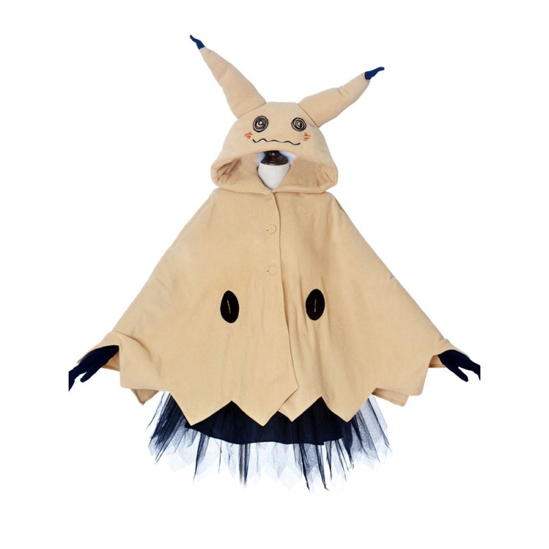 Pokemon Pikachu Mantello Costumi Cosplay Halloween