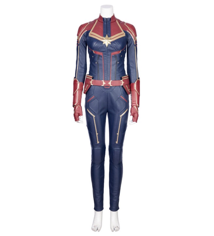di Captain Marvel Film Marvel Comics senza scarpe Costumi Cosplay Carnevale