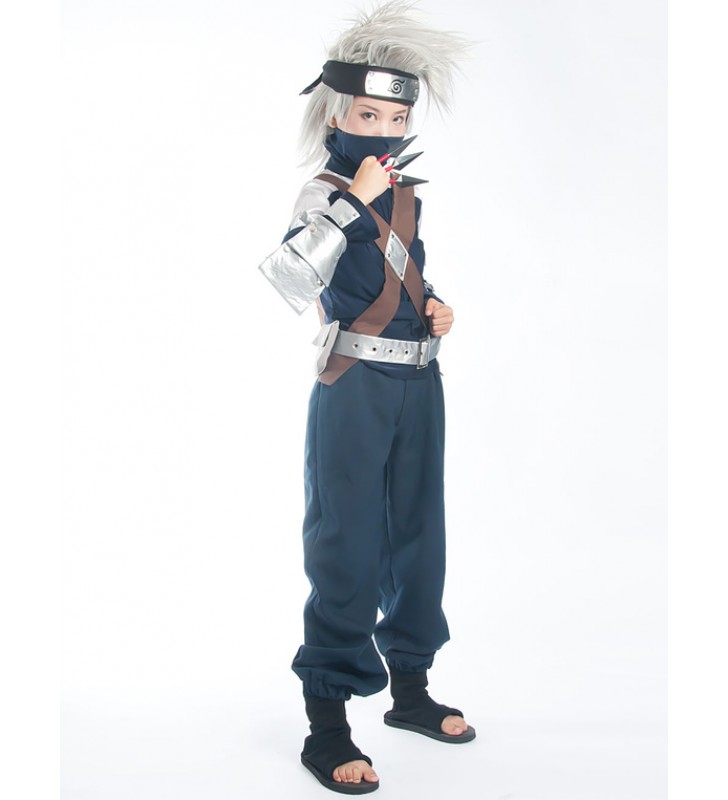Naruto Hatake Kakashi Carnevale Carnevale Costumi Cosplay Halloween