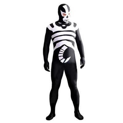 Power Rangers Black Lycra Spandex TV Drama Set Costumi Cosplay Carnevale Halloween