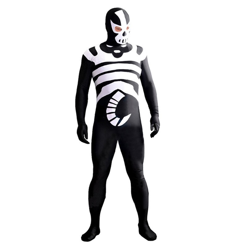 Power Rangers Black Lycra Spandex TV Drama Set Costumi Cosplay Carnevale Halloween