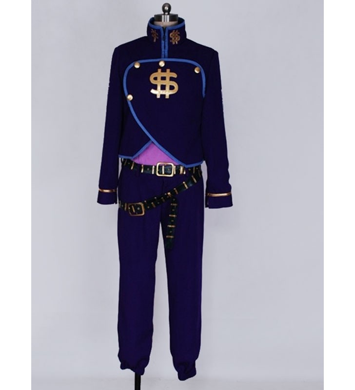 Costume JoJos Bizarre Adventure Diamond is Unbreakable Nijimura Okuyasu Cosplay Halloween