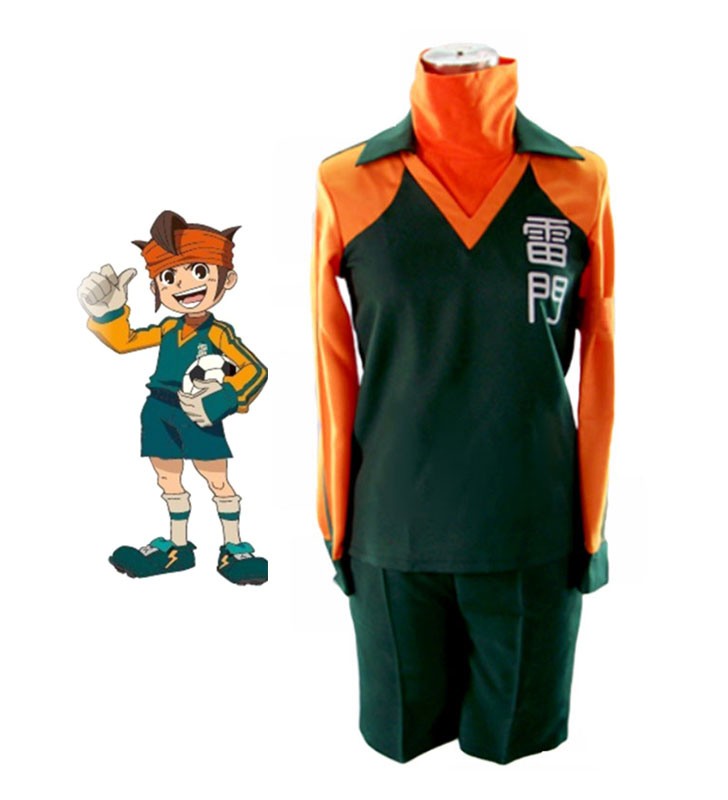 Uniforme Inazuma Eleven Cosplay Raimon scuola Halloween