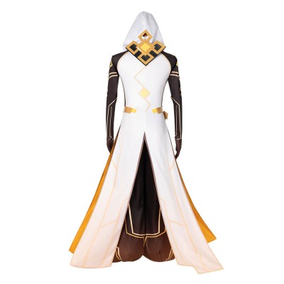 Genshin Impact Zhongli Geo Daddy Mihoyo Gioco Set completo Costumi Cosplay Carnevale