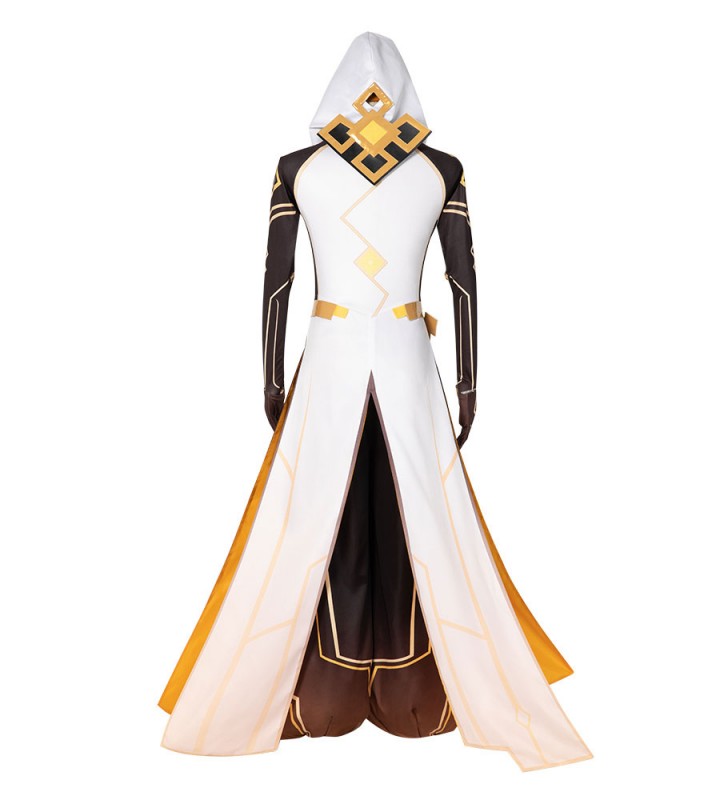 Genshin Impact Zhongli Geo Daddy Mihoyo Gioco Set completo Costumi Cosplay Carnevale