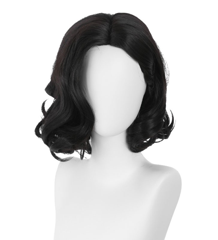 Resident Evil 8 Village Biohazard Village 8 Lady Dimitrescu Alcina Dimitrescu Black Cosplay Parrucca Resident Evil Caval Italyresistentist Wig
