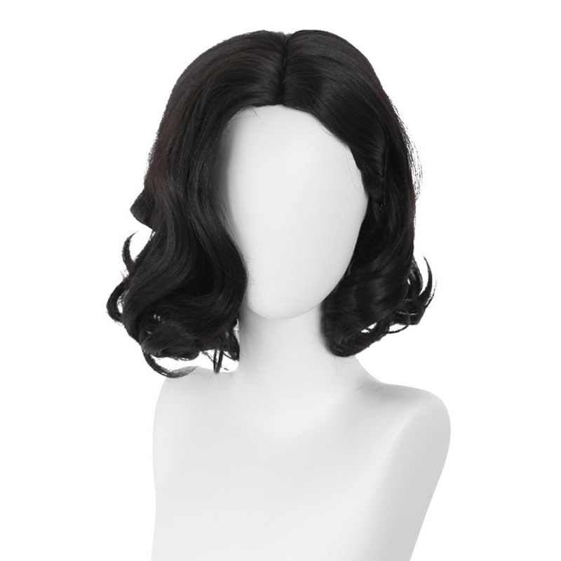 Resident Evil 8 Village Biohazard Village 8 Lady Dimitrescu Alcina Dimitrescu Black Cosplay Parrucca Resident Evil Caval Italyresistentist Wig