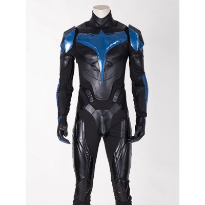 DC Titans Nightwing Outfit Carnevale Costumi Cosplay