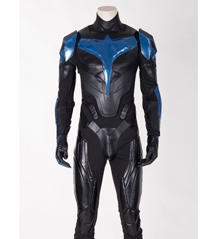 DC Titans Nightwing Outfit Carnevale Costumi Cosplay