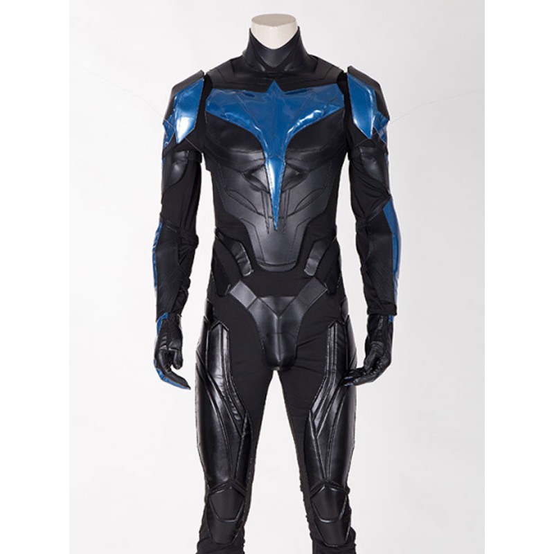 DC Titans Nightwing Outfit Carnevale Costumi Cosplay