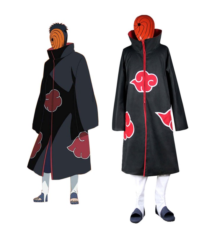 Costume Carnevale Naruto Uchiha Madara Akatsuki Costumi Cosplay Halloween