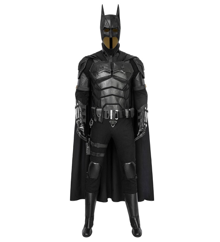 Batman 2023 Robert Pattinson Outfit Carnevale Costumi Cosplay