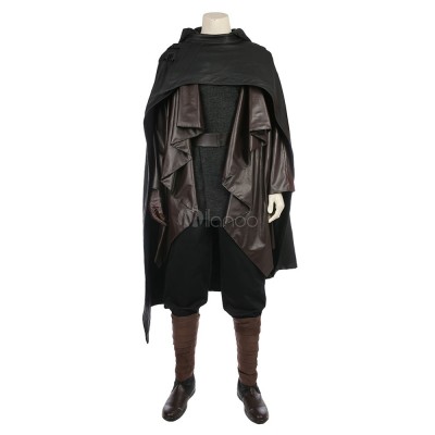 Carnevale Guerre Stellari cappottopantaloniguanticinturamantellotop set Film Costumi Cosplay Carnevale Halloween