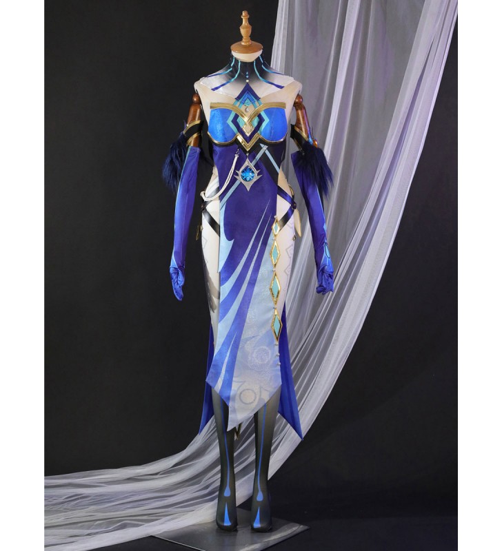 Costumi cosplay di Genshin Impact Hidden Mirror Lady Carnevale Halloween