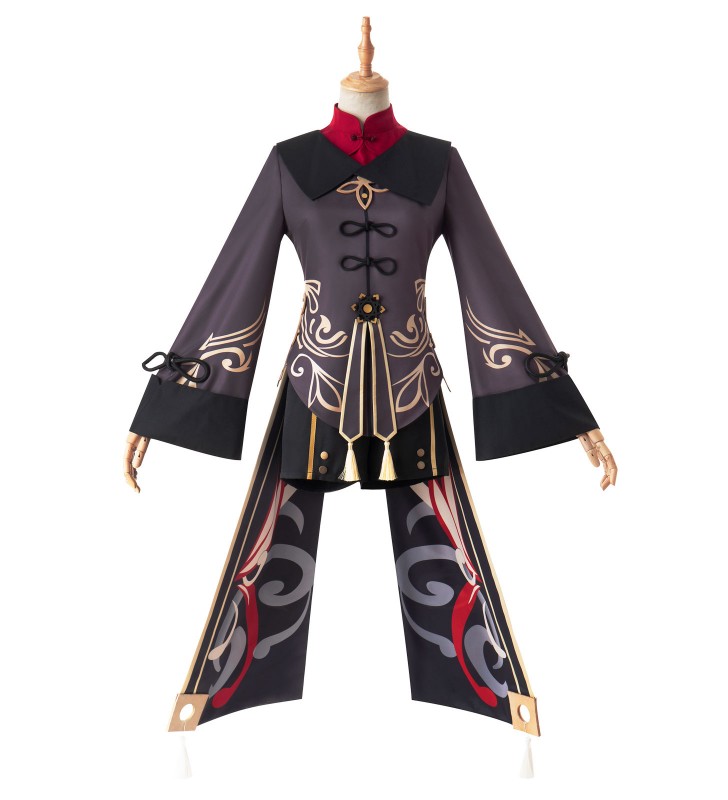Genshin Impact Hutao Mihoyo Gioco Chinese Zombie Set completo Costumi Cosplay Carnevale