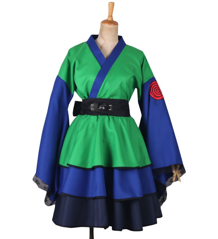 Naruto Hatake Kakashi Girl Version Lolita Dress Costumi Cosplay Carnevale Halloween