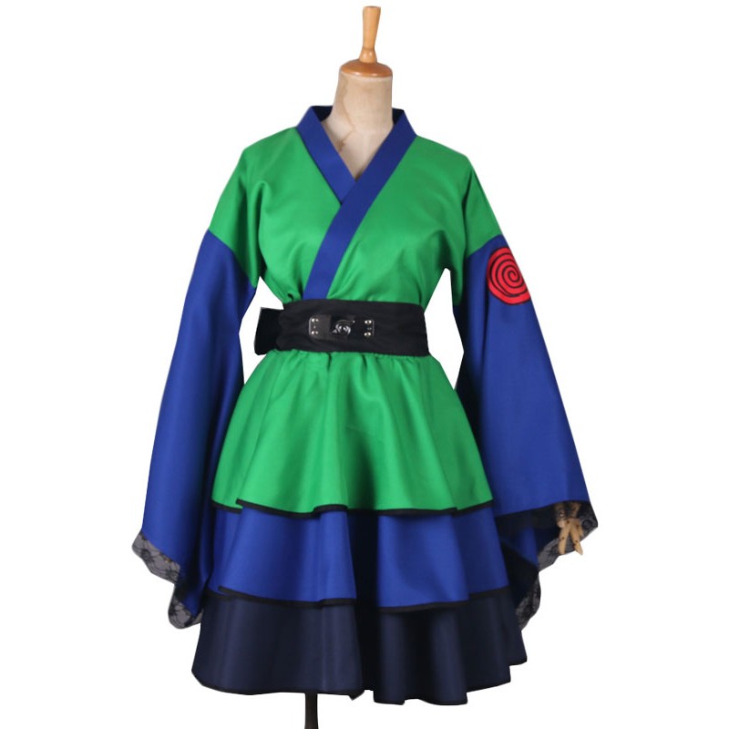 Naruto Hatake Kakashi Girl Version Lolita Dress Costumi Cosplay Carnevale Halloween