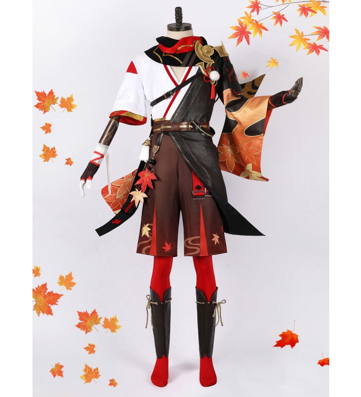 Genshin Impact Kaedehara Kazuha Mihoyo Gioco Set completo Costumi Cosplay