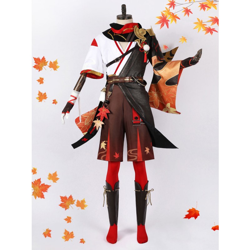 Genshin Impact Kaedehara Kazuha Mihoyo Gioco Set completo Costumi Cosplay