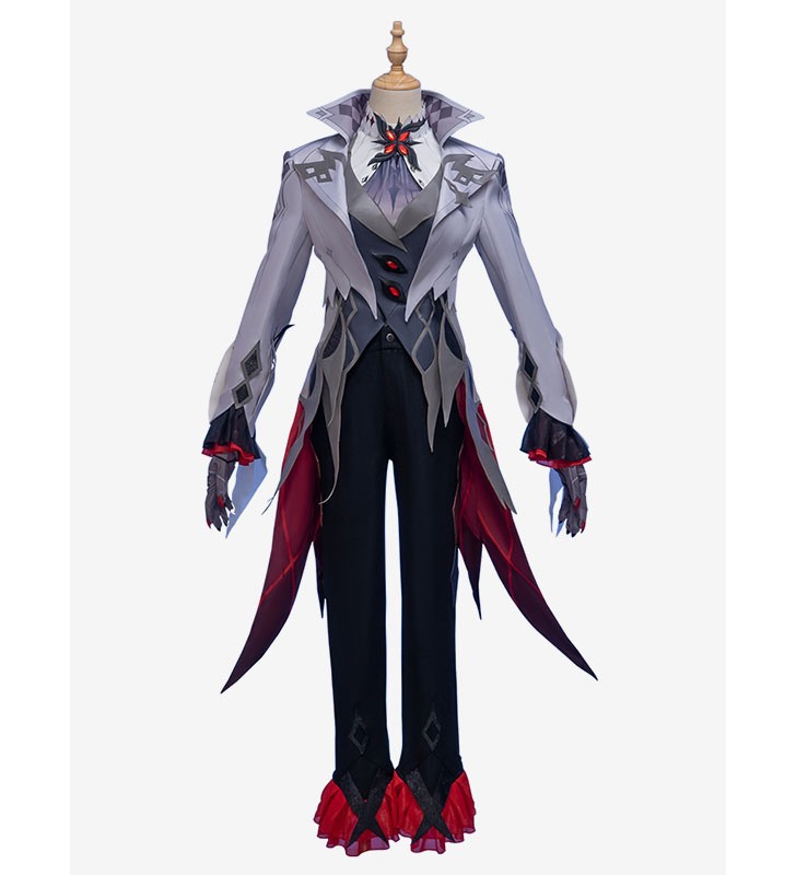 Genshin Impact Arlecchino Costumi Cosplay Halloween