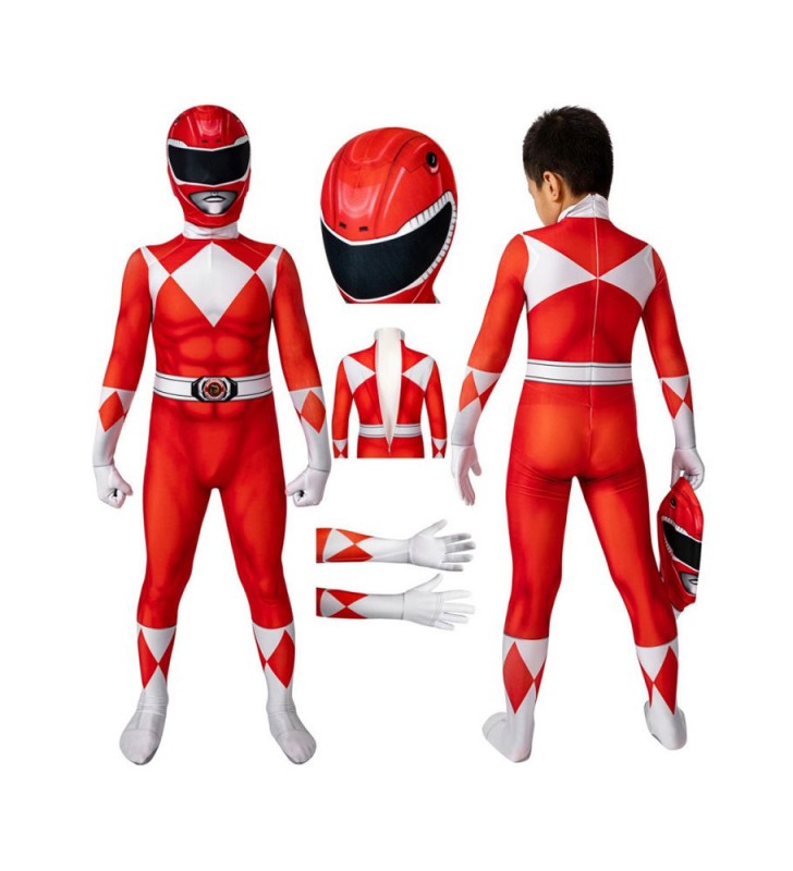 Kyoryu Sentai Zyuranger Geki Power Ranger Bambini Collant Cosplay Costumi Cosplay