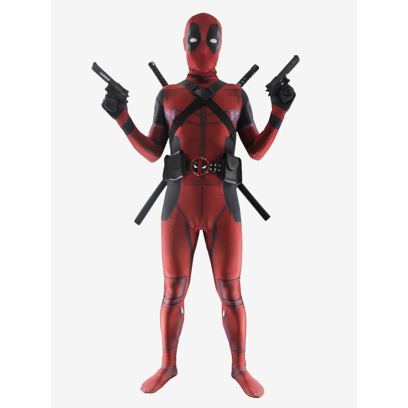 Marvel Comics Deadpool Costumi Cosplay Solo abiti Carnevale
