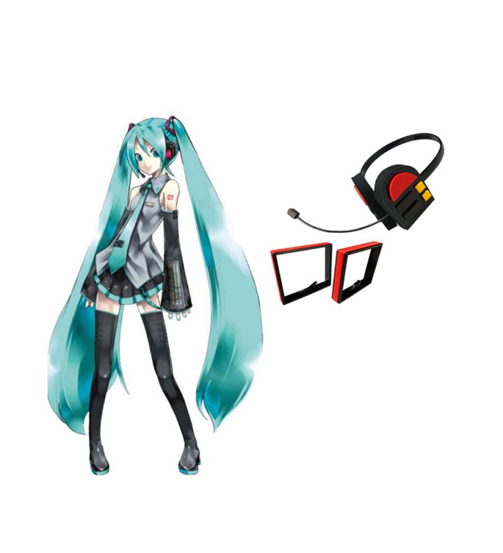 Vocaloid Accessorio in plastica VOCALOID nero Costumi Cosplay