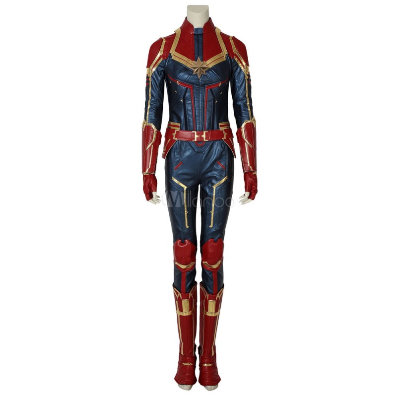 Capitan Marvel 2023 Sig.ra Marvel Carol Danvers di Costumi Cosplay Carnevale Halloween
