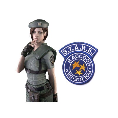 Resident Evil Biohazard Jill Valentine STARS Badge Gioco Accessori Cosplay Halloween