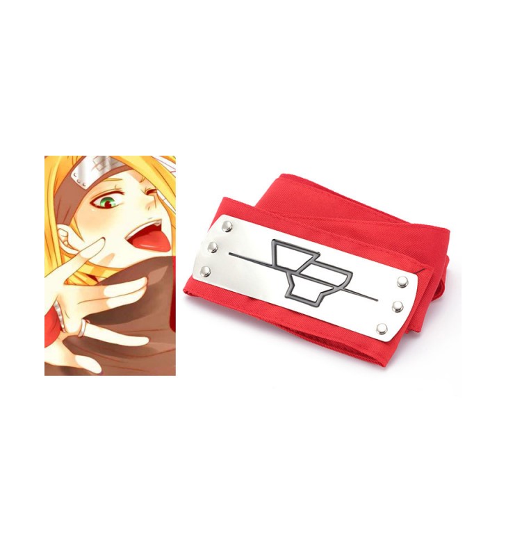 di Naruto Deidara con fascia per Costumi Cosplay Carnevale Halloween