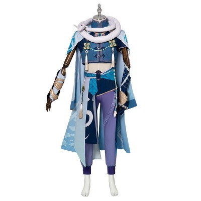Genshin Impact Baizhu Costumi Cosplay Nuova versione Carnevale Halloween