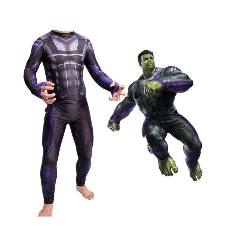 Marvel Comics Cosplay Blu Grigio American Comics Tuta Poly/Misto cotone Marvel Comics Carnevale