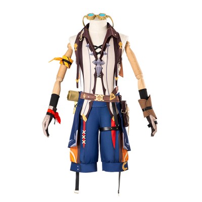Genshin Impact Bennett Mihoyo Gioco Set completo Costumi Cosplay Halloween