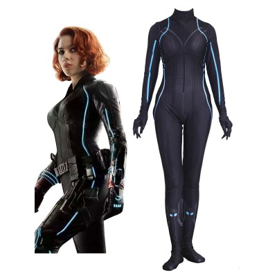 Marvel Comics Marvel #39;s The Avengers Cosplay Black Widow Tuta Body Marvel Comics Cosplay Personalizzato
