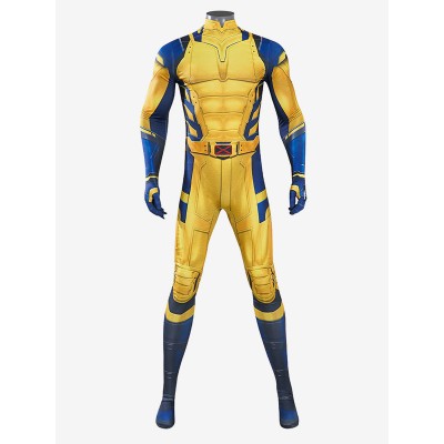 Marvel Comics Deadpool 3 Film Cosplay James Howlett Logan Wolverine Cosplay Suit Halloween