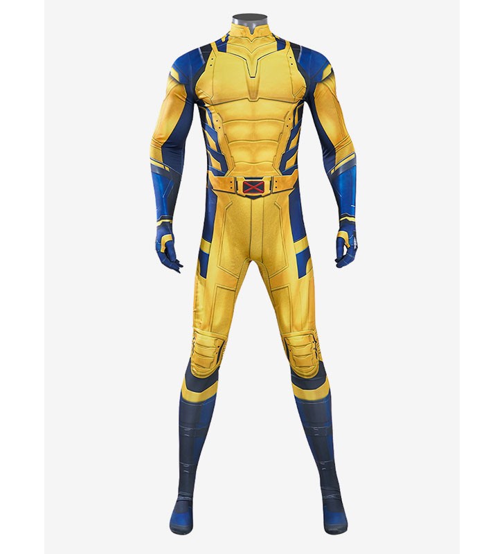 Marvel Comics Deadpool 3 Film Cosplay James Howlett Logan Wolverine Cosplay Suit Halloween