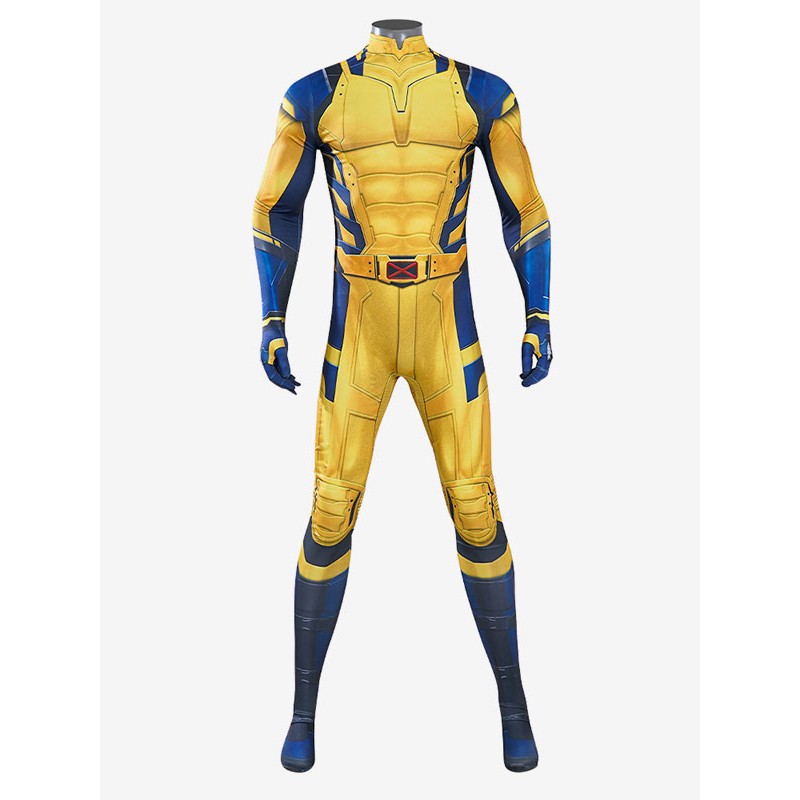 Marvel Comics Deadpool 3 Film Cosplay James Howlett Logan Wolverine Cosplay Suit Halloween