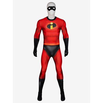 Gli Incredibili 2 Cosplay Mr. Incredible Bob Parr Costumi Cosplay